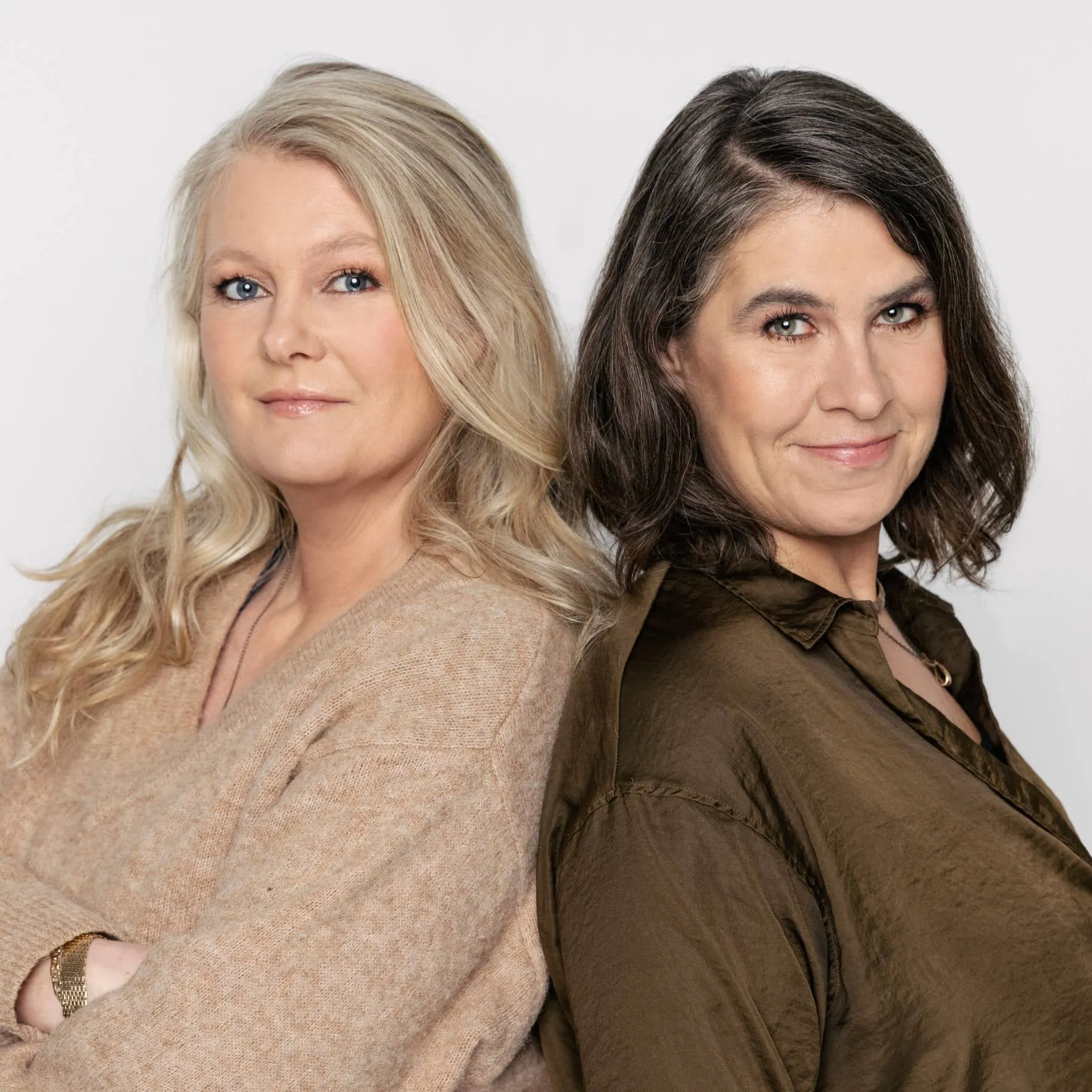 Jóhanna Símonardóttir og Áslaug Friðriksdóttir, stofnendur Sjá
